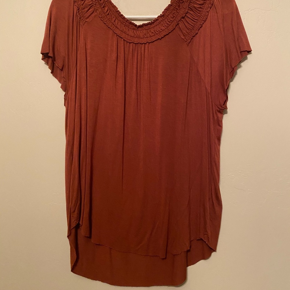Light brown top